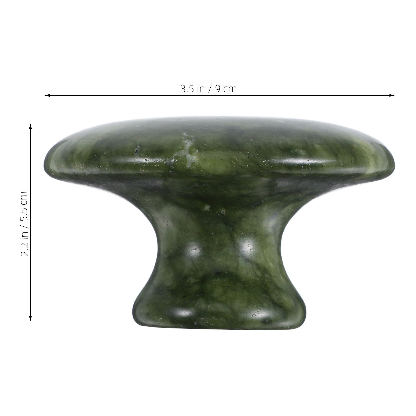 Pilzförmiger Jade-Massagestein – Spa And Wellness Bewertung und Preis