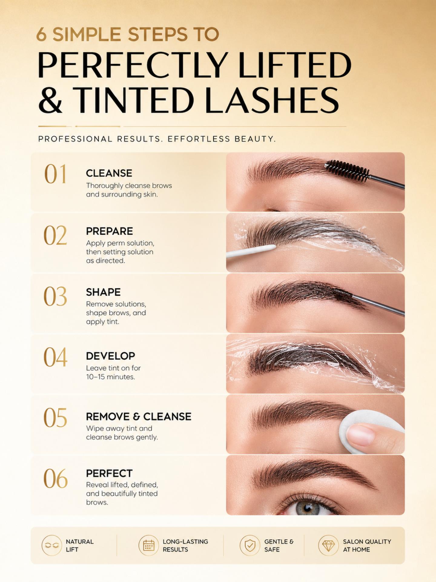 GOLLEE Wimpernlifting-Farbset  – Lash Lift Kit Bewertung und Preis