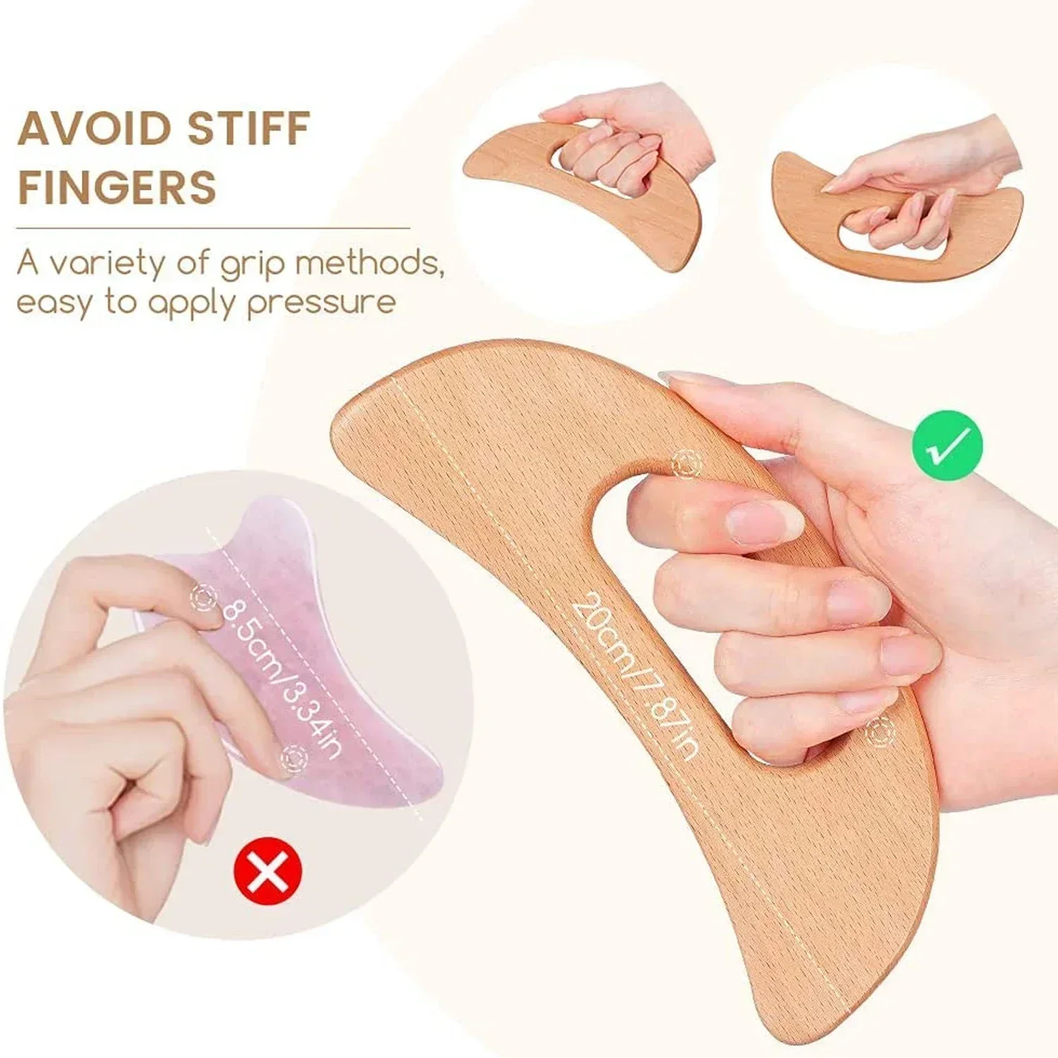 Holz-Gua-Sha-Werkzeug für Körp – Spa And Wellness Bewertung und Preis