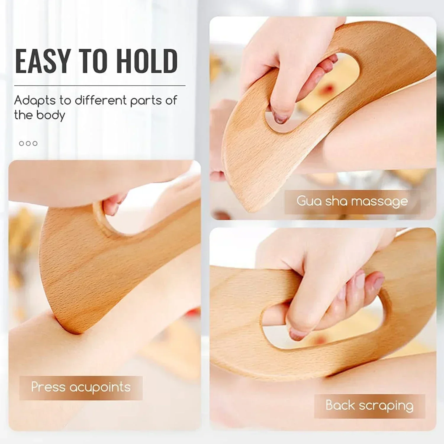 Holz-Gua-Sha-Werkzeug für Körp – Spa And Wellness Bewertung und Preis