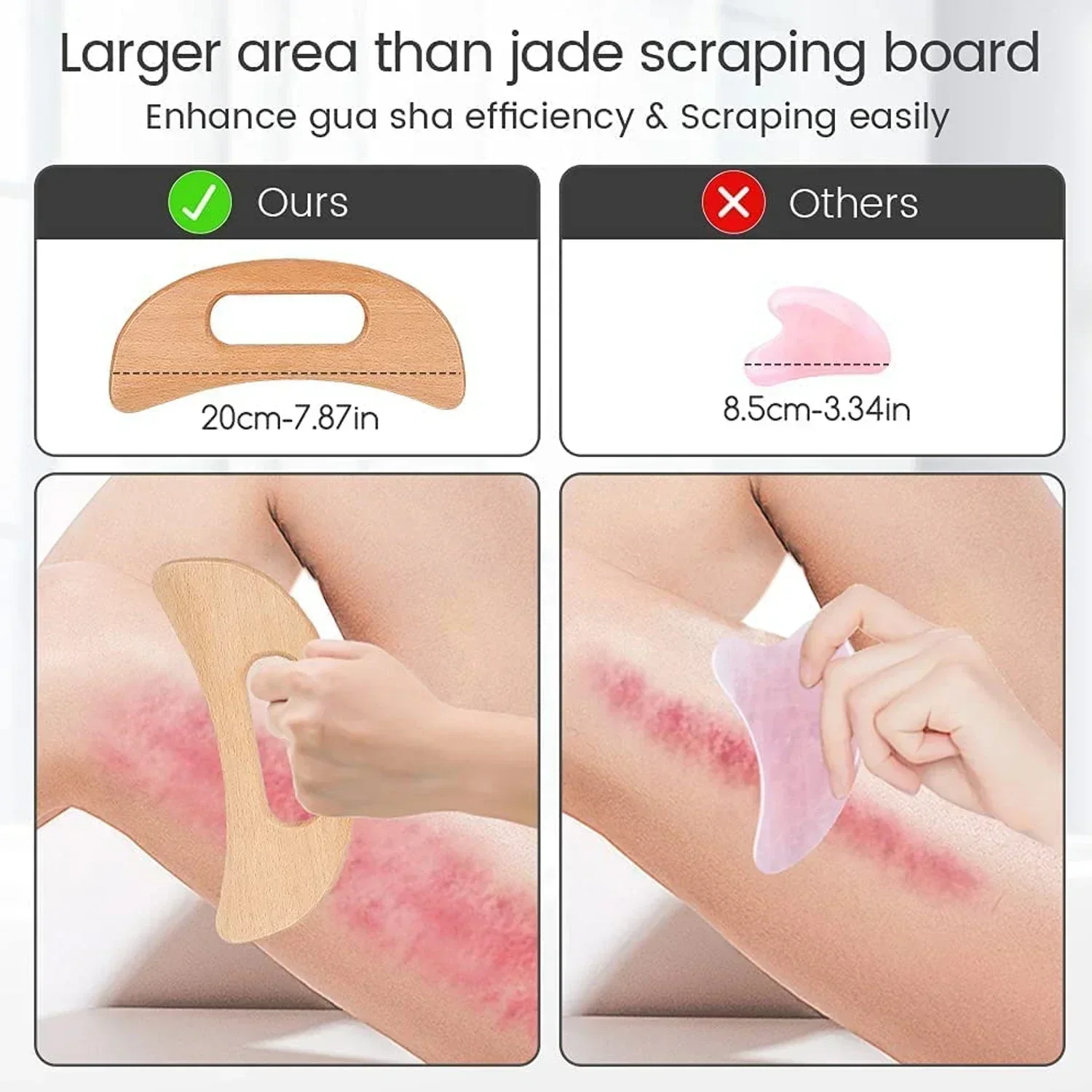 Holz-Gua-Sha-Werkzeug für Körp – Spa And Wellness Bewertung und Preis