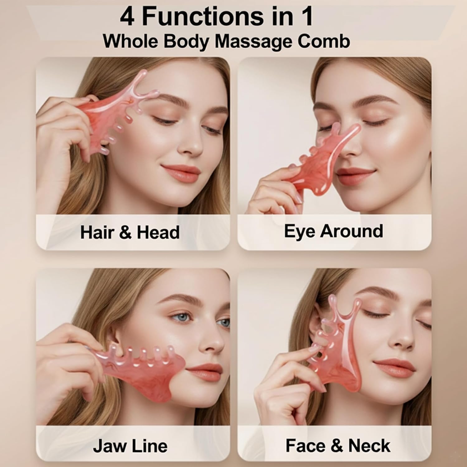 3-teiliges Gua Sha Massage-Set – Spa And Wellness Bewertung und Preis